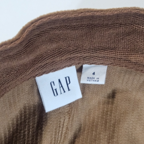 Gap Corduroy Mini Skirt‎ Womens Size 4 Tan - Picture 4 of 6